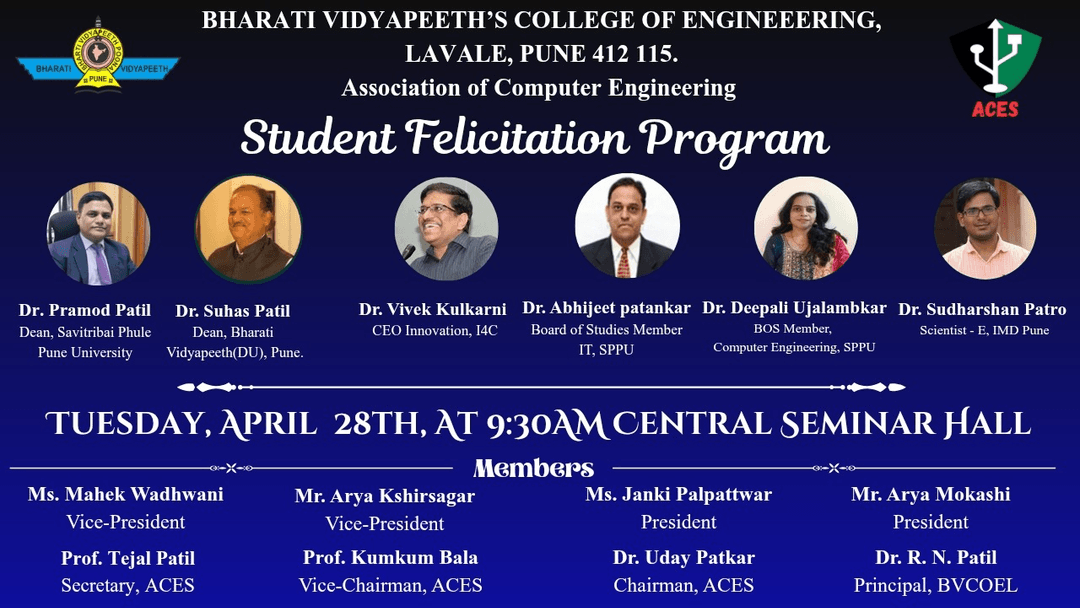 ACES BVCOE — Association of Computer Engineering Students | Bharati ...