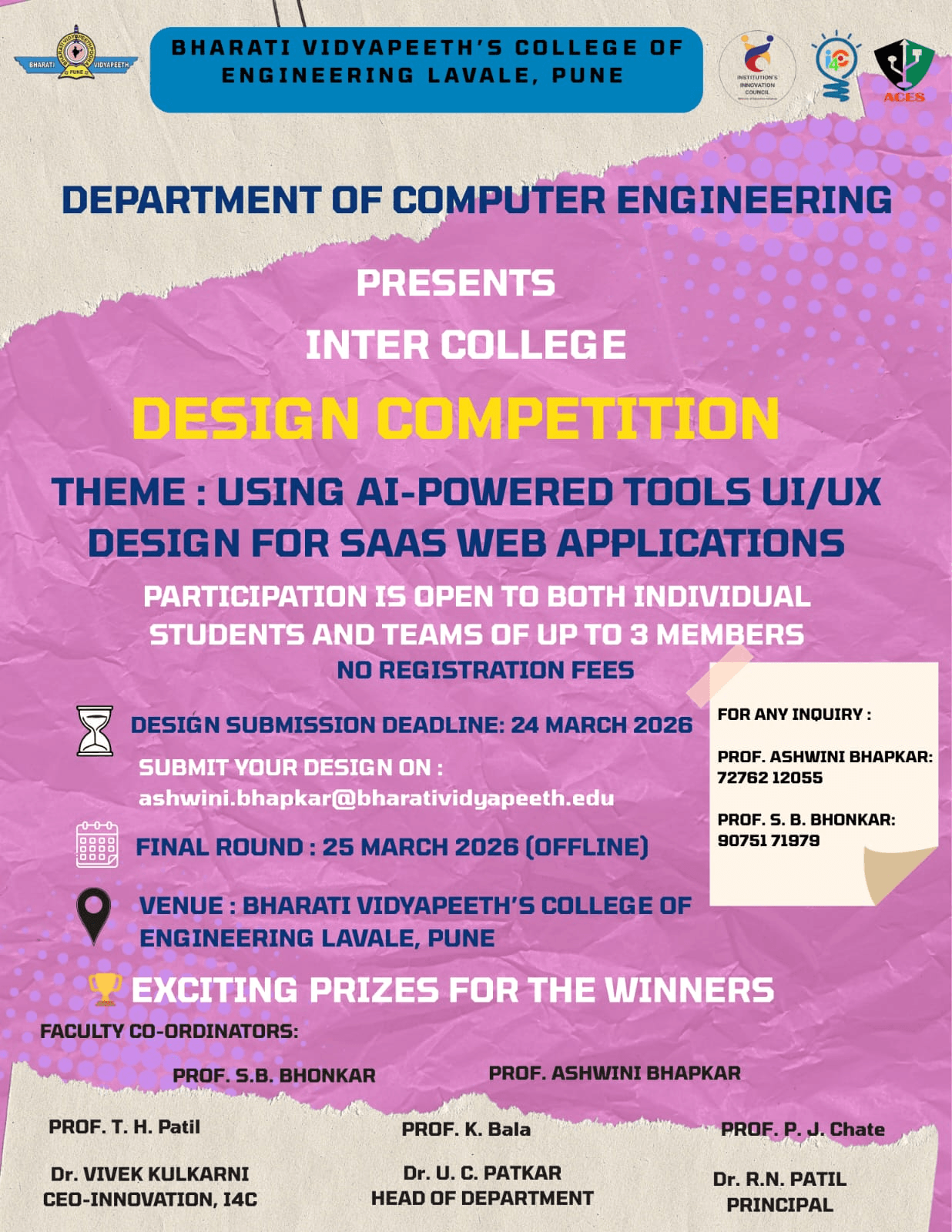 Inter College Design Competition